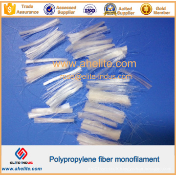 Fibre de ciment de monofilament PP